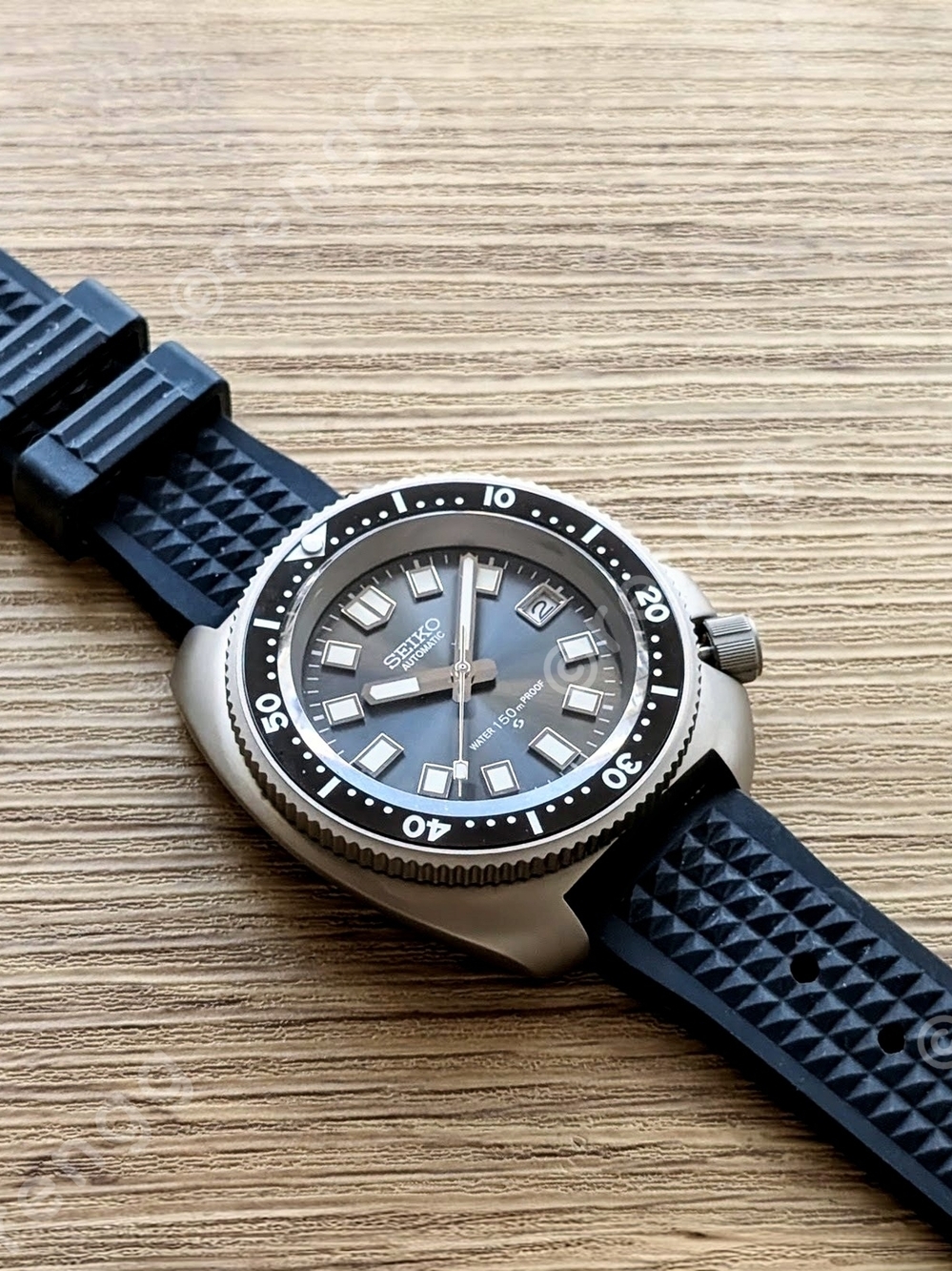 Full Automatic Titanium Diver Mod NH35A 24jewels Retro Willard Sapphire 45mm - Picture 4 of 9